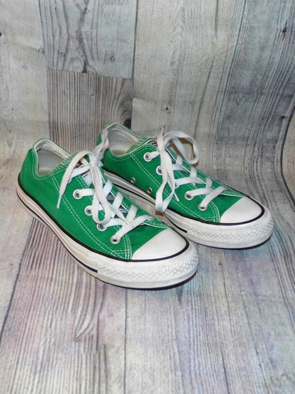 CONVERSE Chuck Taylor All Star OX Green Sneakers Womens Size 6